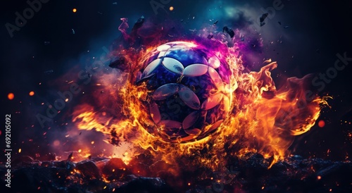 best fire and flames soccer