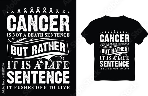Vector in a world where be anything be kind breast cancer awareness t-shirt design premium vector