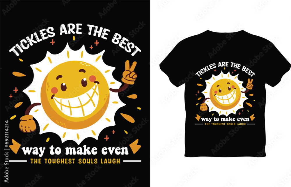 World smile day typography t-shirt design