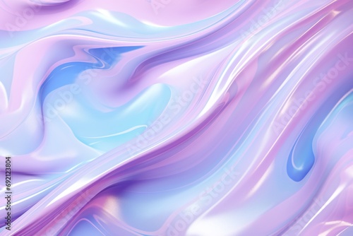 Vibrant holographic gradient background with trippy water texture and modern glass hues for your brand. © ckybe