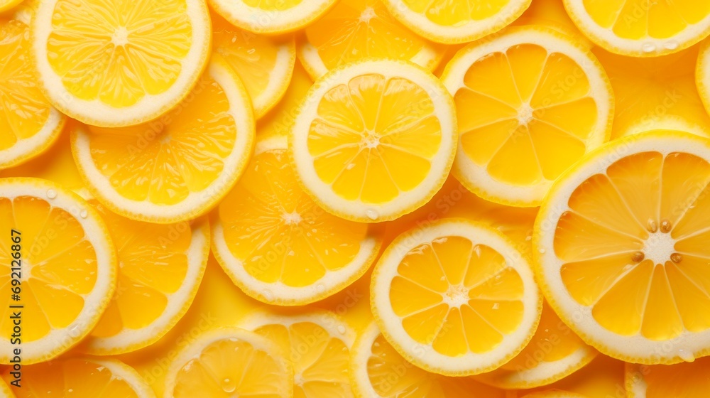 Slices of fresh juicy oranges. Texture of cut orange fruit. Citrus section template. Bright colored summer design. Flat lay, top view Slices of fresh juicy oranges. Texture of cut orange fruit. Citrus section template. Bright colored summer design. Flat lay, top view