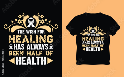 Vector in a world where be anything be kind breast cancer awareness t-shirt design premium vector
