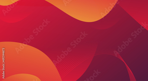Colorful liquid style background, Orange background