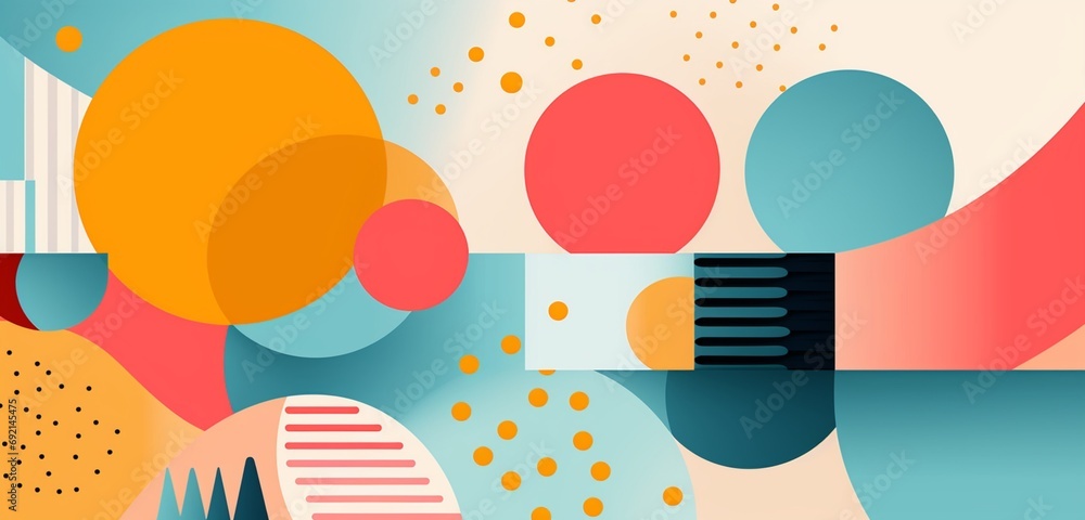 background with colorful stripes