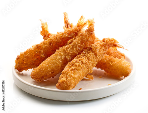 breaded Torpedo shrimps photo