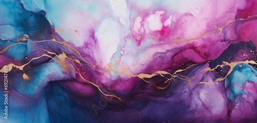 Explore the intriguing texture of alcohol ink, creating an abstract bordo background that adds depth and complexity to any visual composition. photo