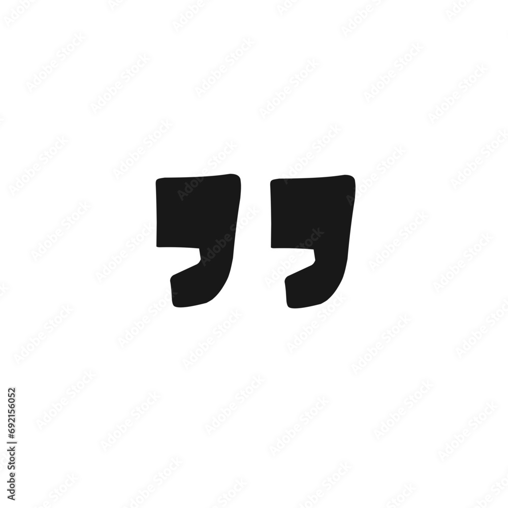 Quotation mark Quotation mark