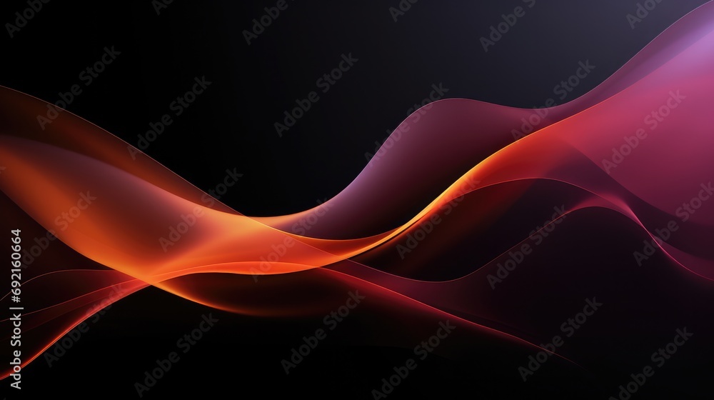 dark abstract background and reddish tones with flowing waves dark abstract background and reddish tones with flowing waves