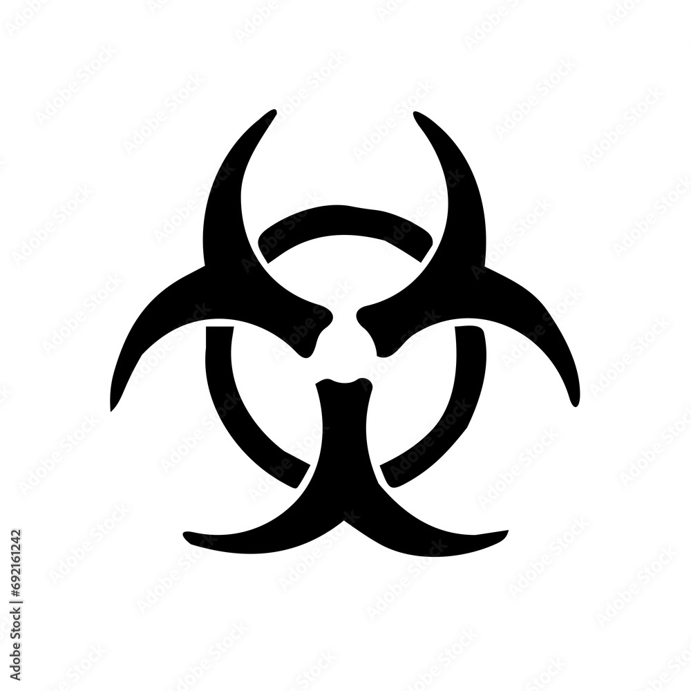 biohazard warning sign biohazard warning sign