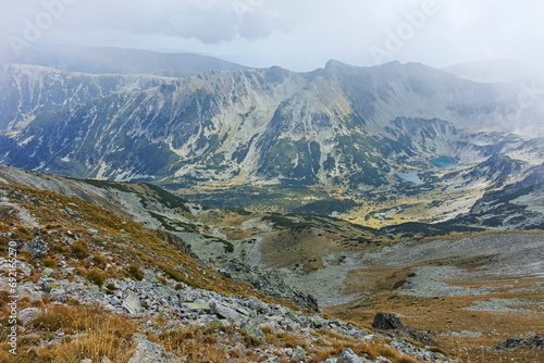 Amazing Summer landscape of Rila mountain near Musala peak, Bulgaria