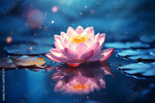 pink lotus flower