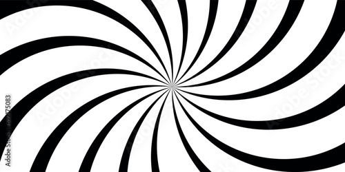 spiral. spiral background. spiral circle background. circle background. vector illustration. radial hypnotic spirals. dynamic abstract background. photo