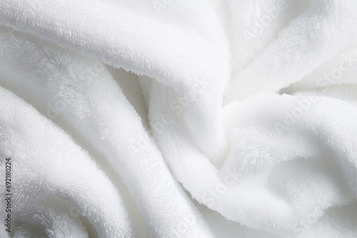 White towel background