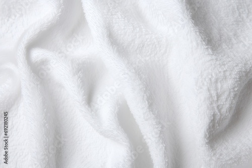 White towel background