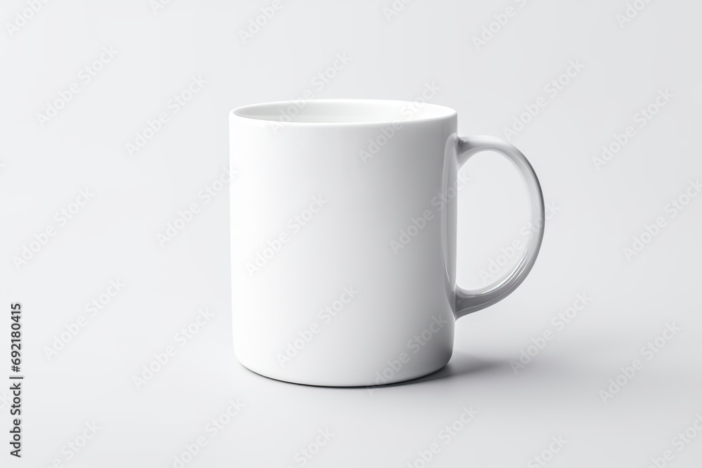 Blank cup on white background Blank cup on white background