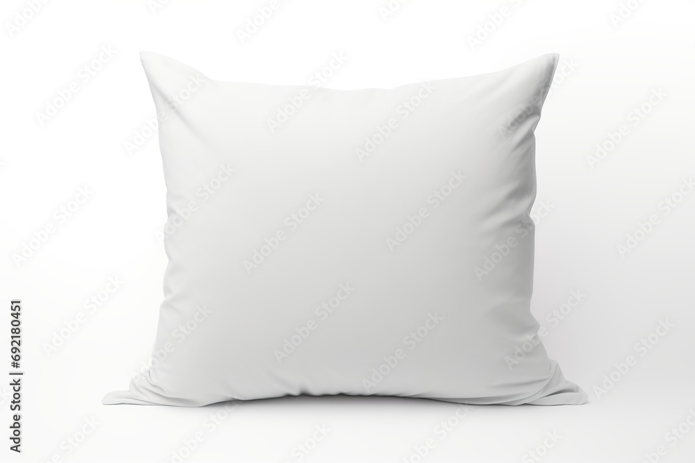 Blank pillow on white background Blank pillow on white background
