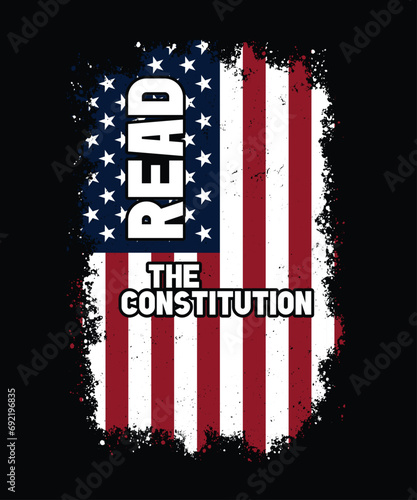 Read The Constitution It's Bill Of Rights & Amendments T-Shirt
