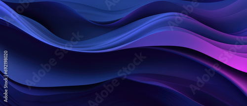 Flowing purple waves creating a luxurious and dynamic abstract background.