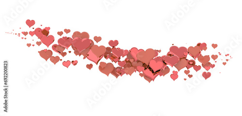 Fototapeta Naklejka Na Ścianę i Meble -  Valentine Day Hearts
