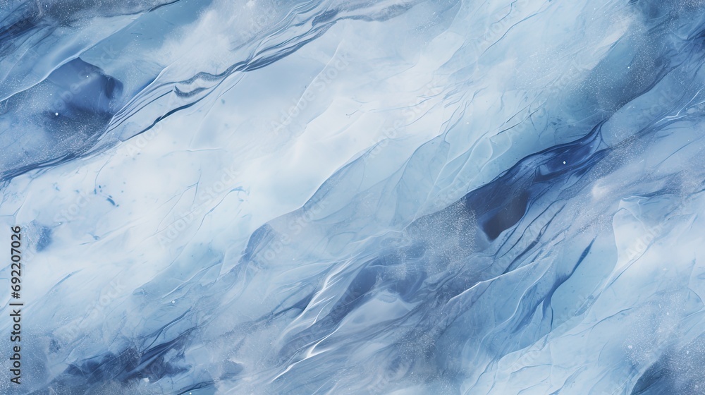 frozen landscapes from an aerial perspective with abstract photographs showcasing the frozen regions of the Earth, the unique textures and patterns of ice and snow SEAMLESS PATTERN. SEAMLESS WALLPAPER