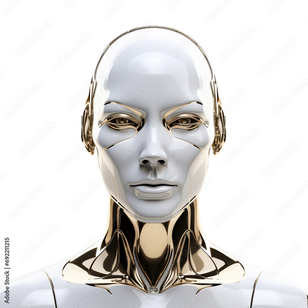 Robotic Mind. Futuristic AI Tech Insight. Digital Robot Head Innovation Robotic Mind. Futuristic AI Tech Insight. Digital Robot Head Innovation