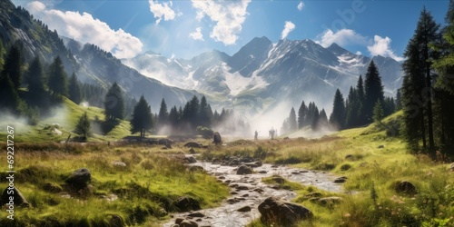 Record High Heatwave Shatters Zero Degree Limit, Rewriting Meteorological History in the Majestic Alps © Ben