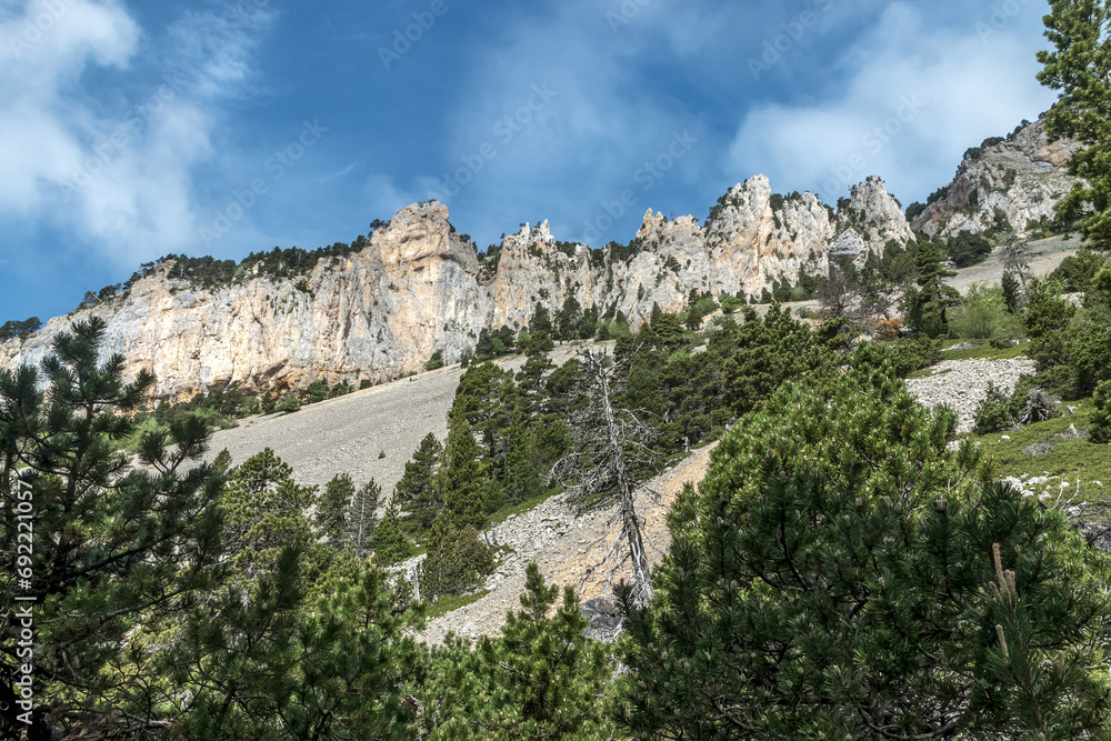 Pas des Ampes, Massif du Vercors , Drôme , alpes