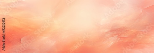 peach fuzz background color with orange and pink shades color of 2024 photo