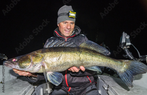 Big zander from night fishing session photo
