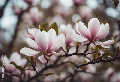 Magnolias with Branches