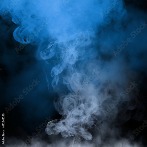 Smoke on dark background