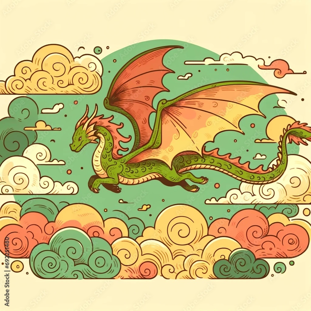 辰・龍・竜・ドラゴン,dragon