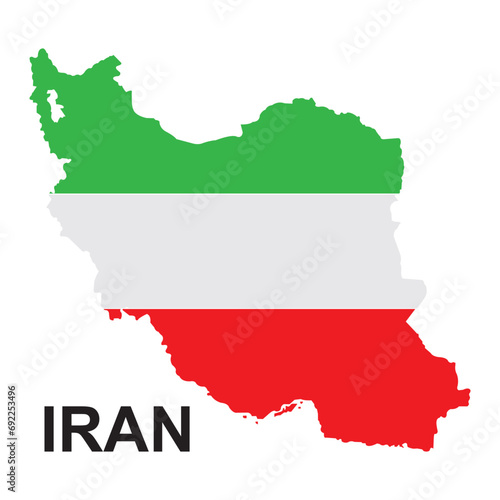Republic of iran map