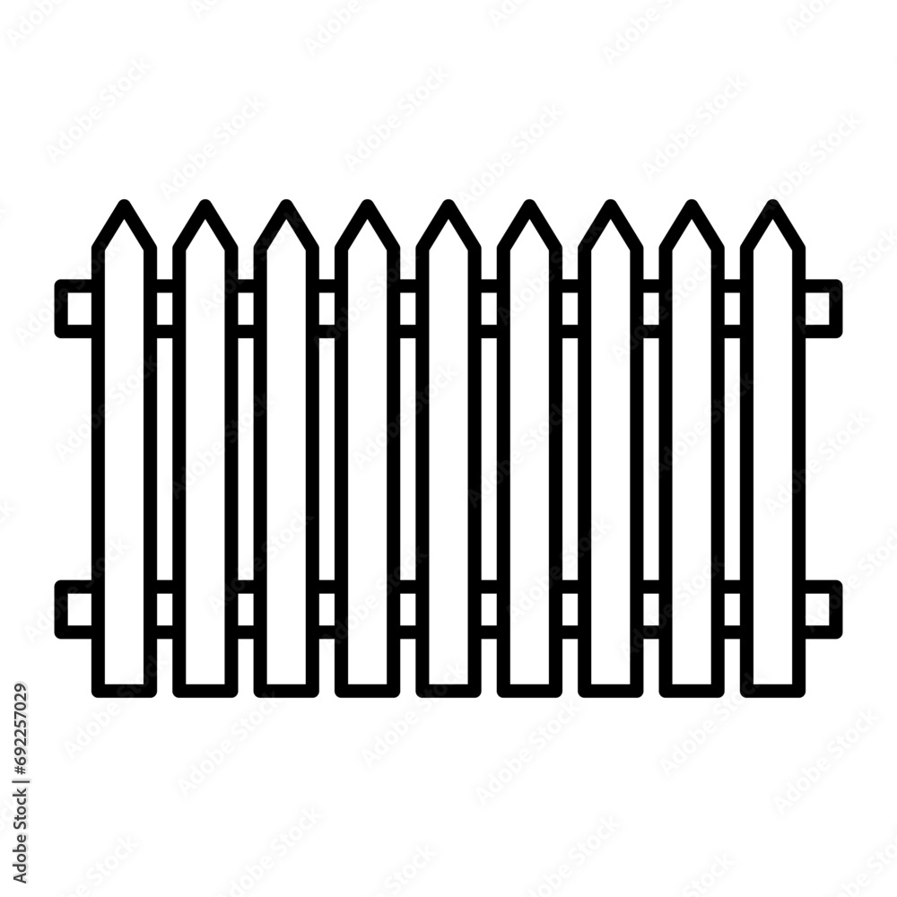 Fence icon vector design templates simple and modern Fence icon vector design templates simple and modern