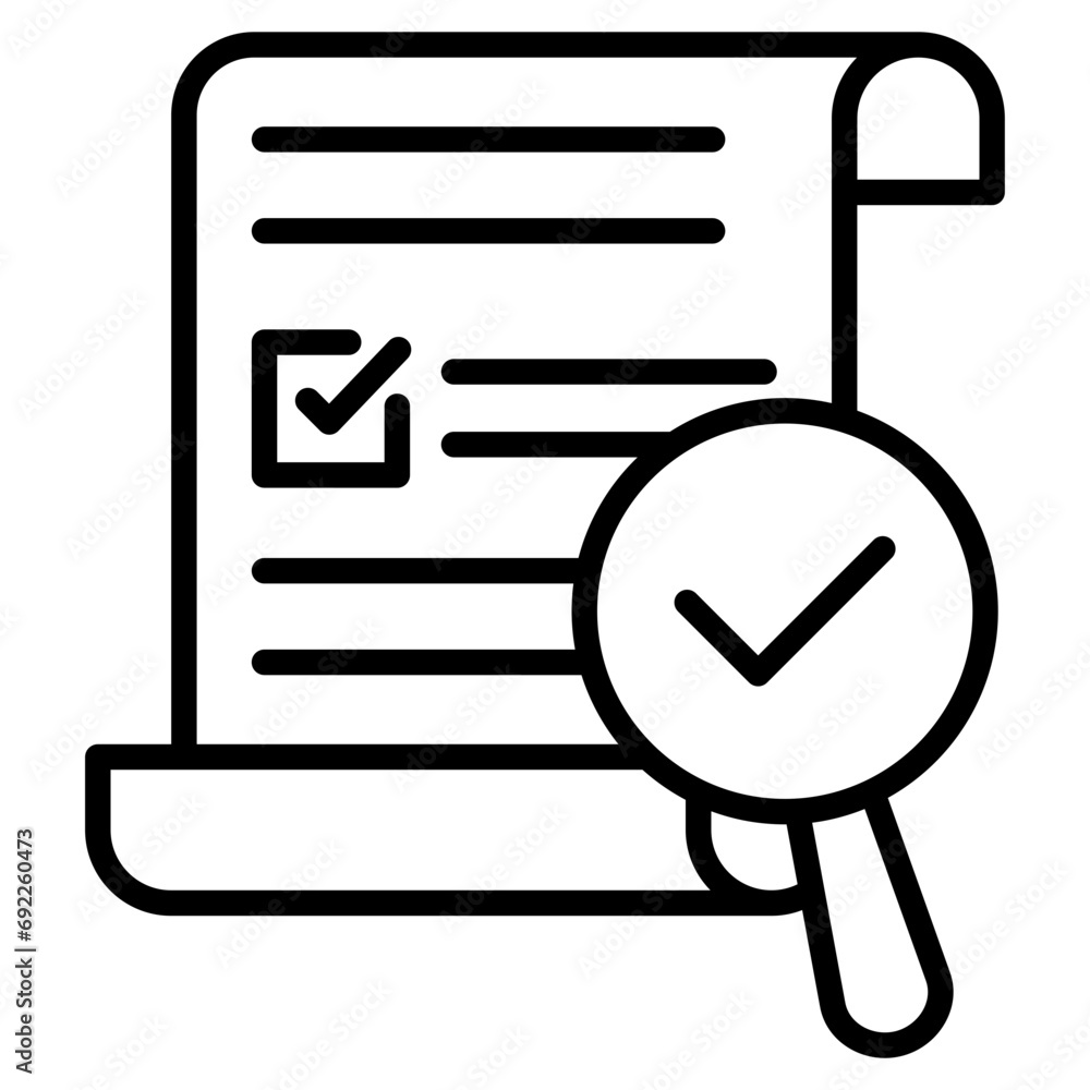 Compliance Audit icon line vector illustration Compliance Audit icon line vector illustration