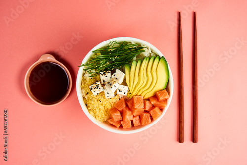 Принти на полотні Gohan Salmon