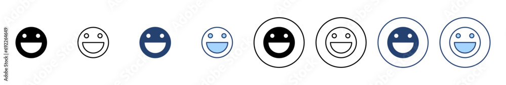 Smile icon vector. smile emoticon icon. feedback sign and symbol Smile icon vector. smile emoticon icon. feedback sign and symbol