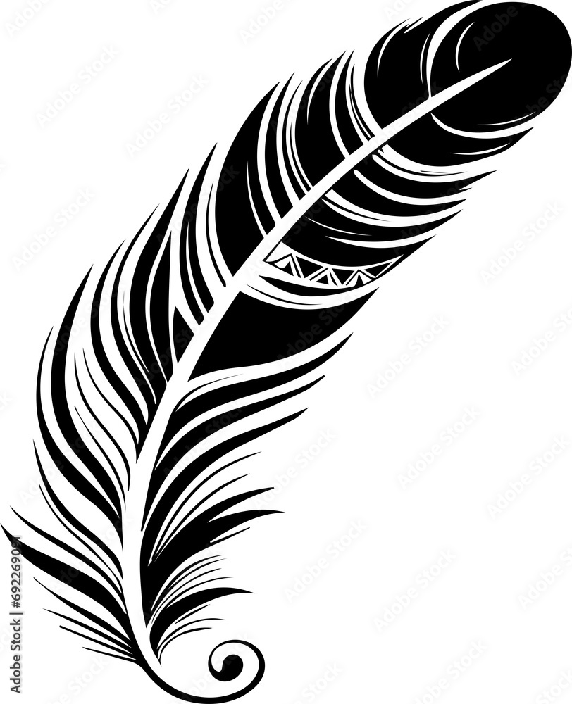 Obraz premium Maori Feathers