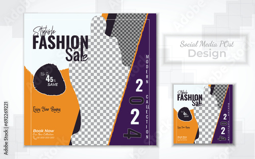 business social media post banner template