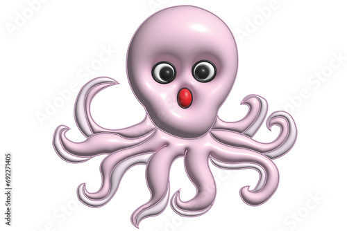 octopus cartoon character