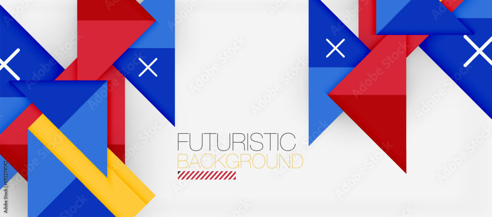 Modern creative geometric abstract background design Modern creative geometric abstract background design