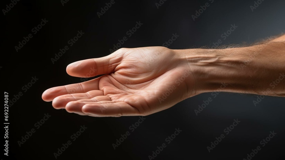 hand of the person hand of the person