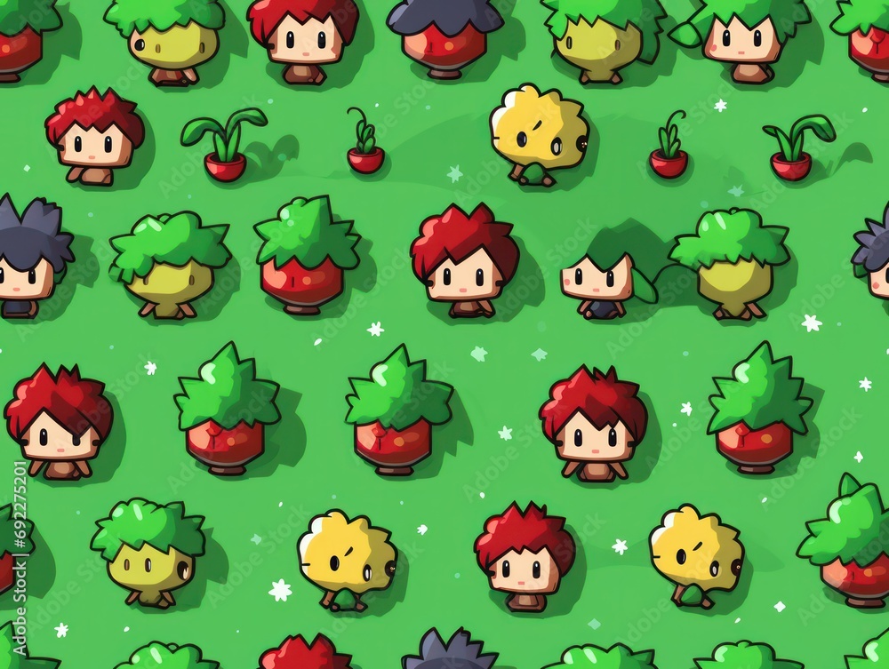 cute cartoon seamless pattern cute cartoon seamless pattern
