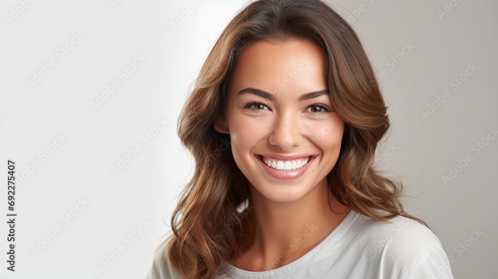 Portrait of an attractive woman in office Portrait of an attractive woman in office