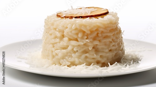 rice cake on a plate