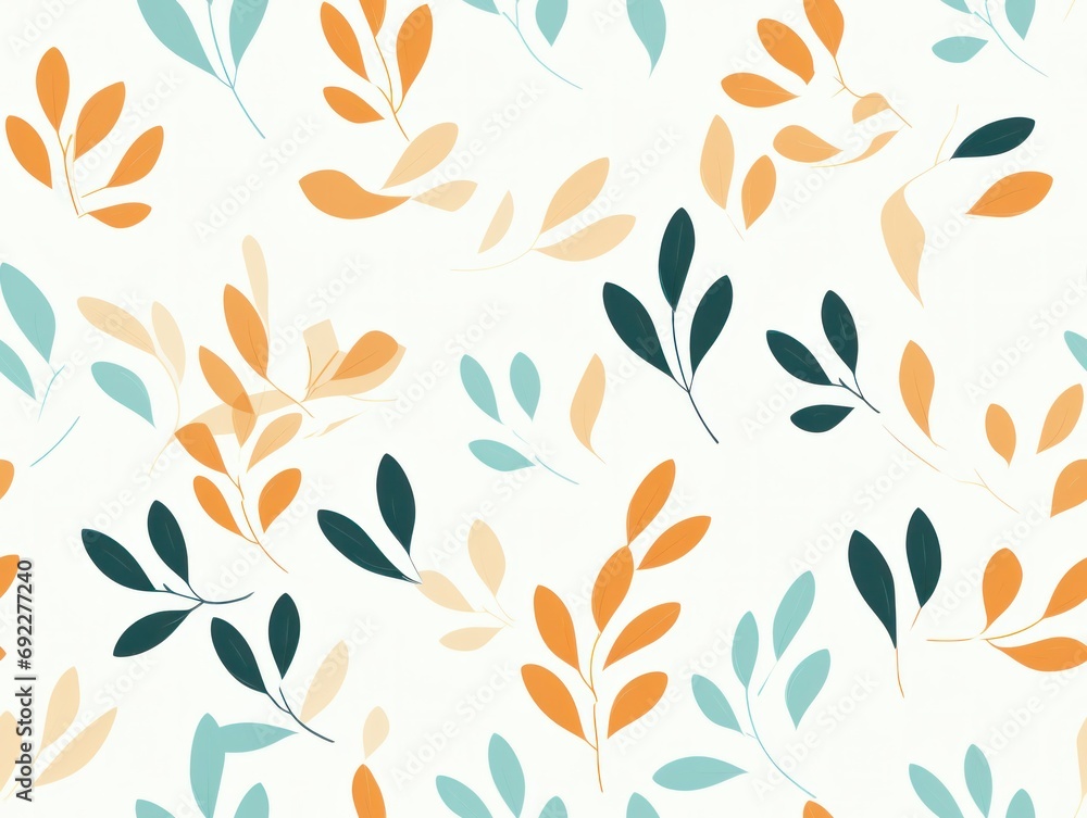 leaf seamless pattern leaf seamless pattern