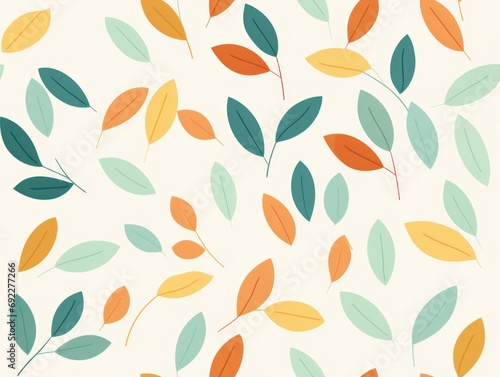 leaf seamless pattern