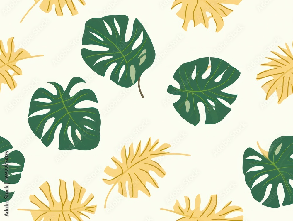 leaf seamless pattern