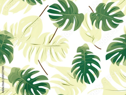 leaf seamless pattern
