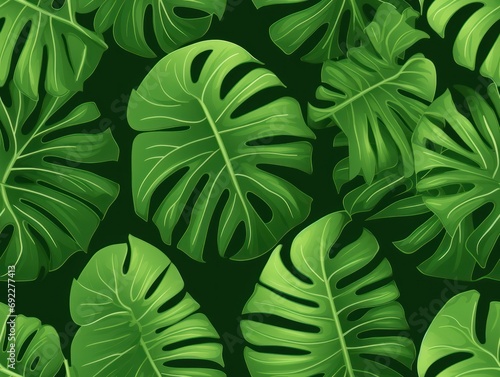 leaf seamless pattern